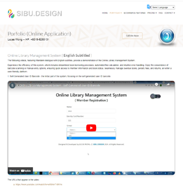 Online Library Management System (English Subtitled)